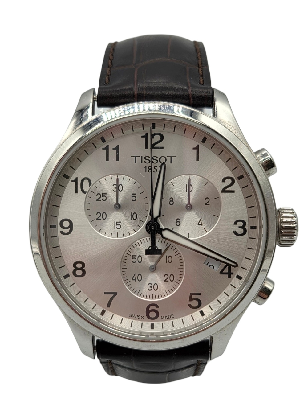 Tissot Men's Silver Chronograph Watch